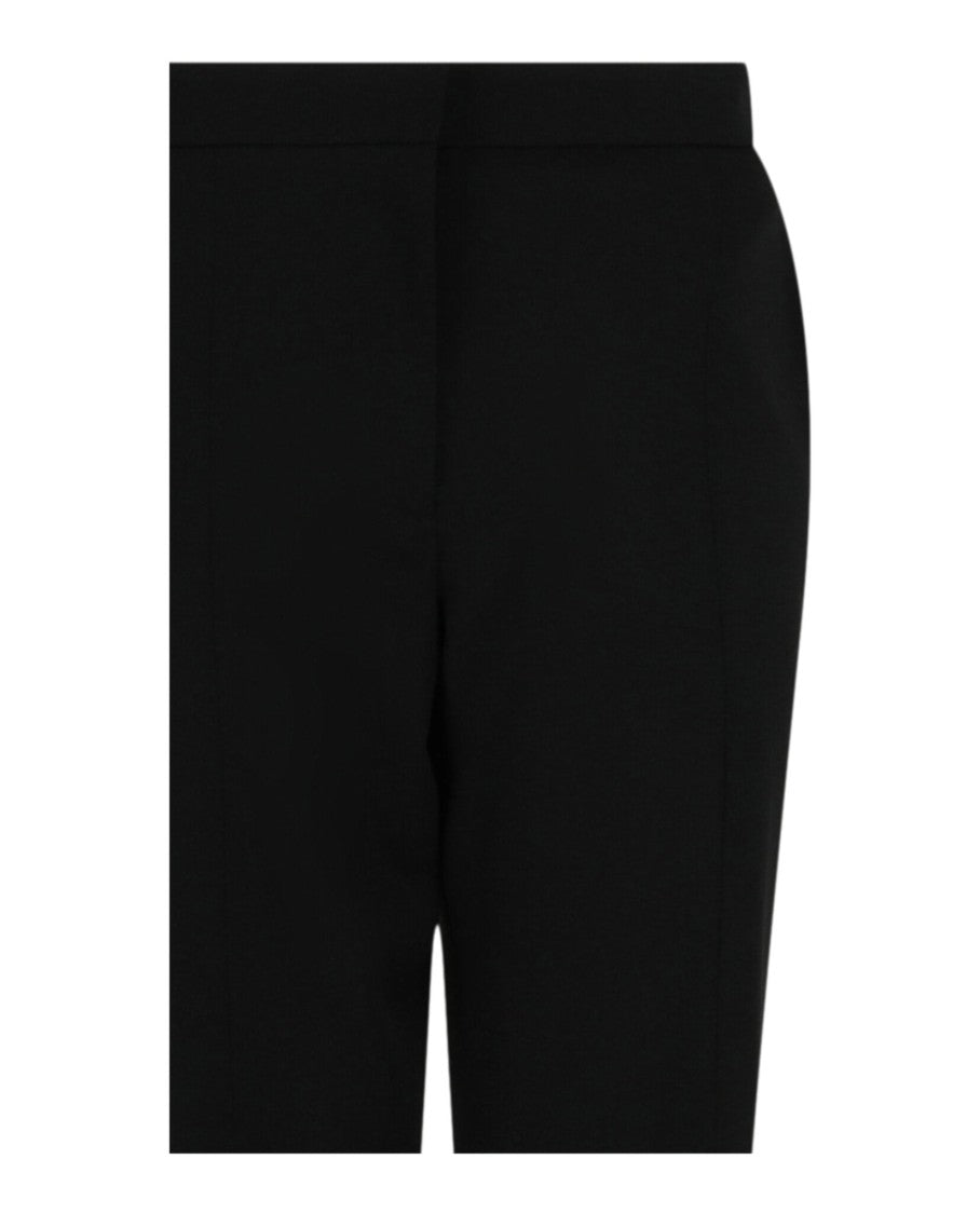 Alexander Mcqueen Wool Flare Hem Trousers
