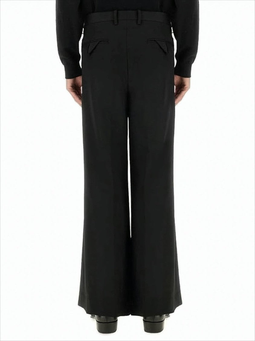 Sasquatchfabrix Wide-Leg Suit Pants With Tailored Finish