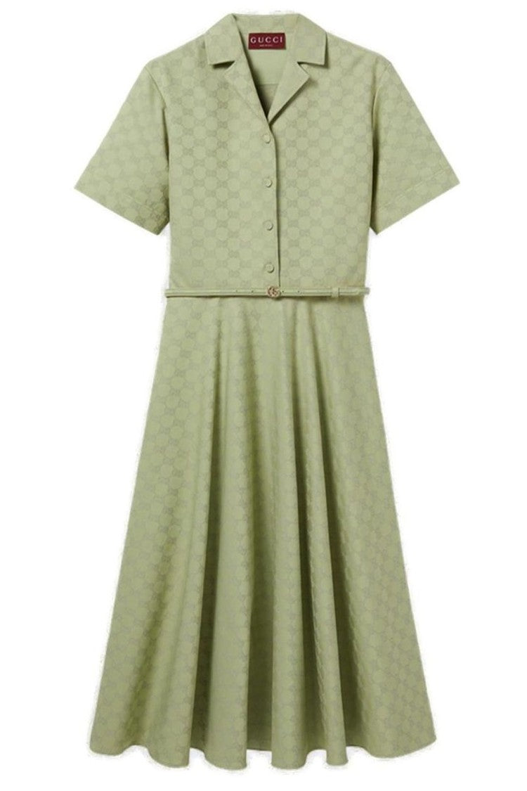 Gucci Midi-Length Dress With Fitted Waist