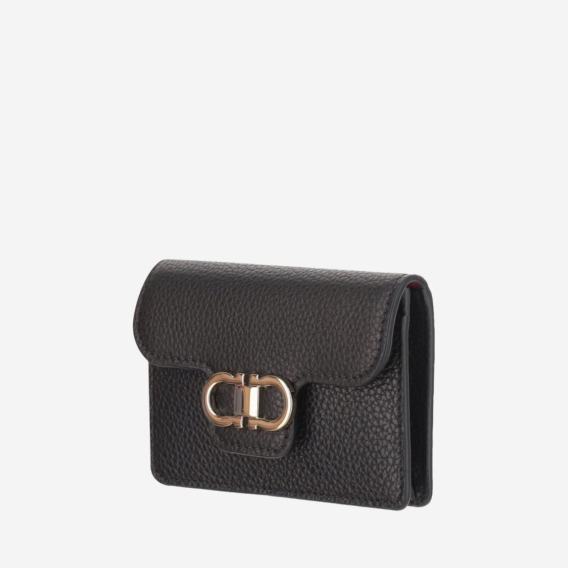 Salvatore Ferragamo Gancini Leather Wallet