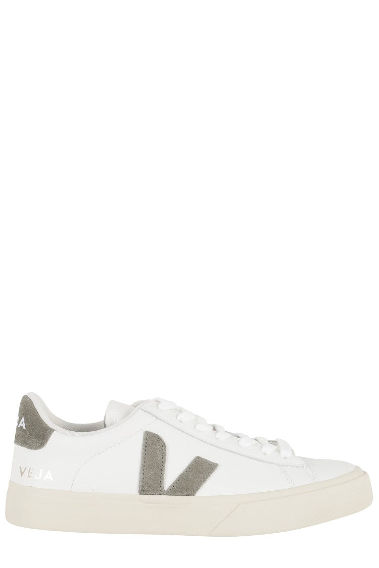Veja Campo Textured Leather Low-Top Sneakers