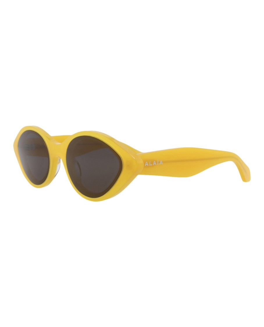 Alaïa Cat Eye-Frame Recycled Acetate Sunglasses