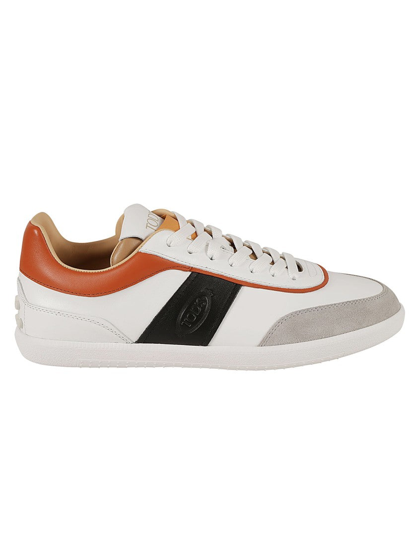 Tod's Smooth And Suede Sneakers