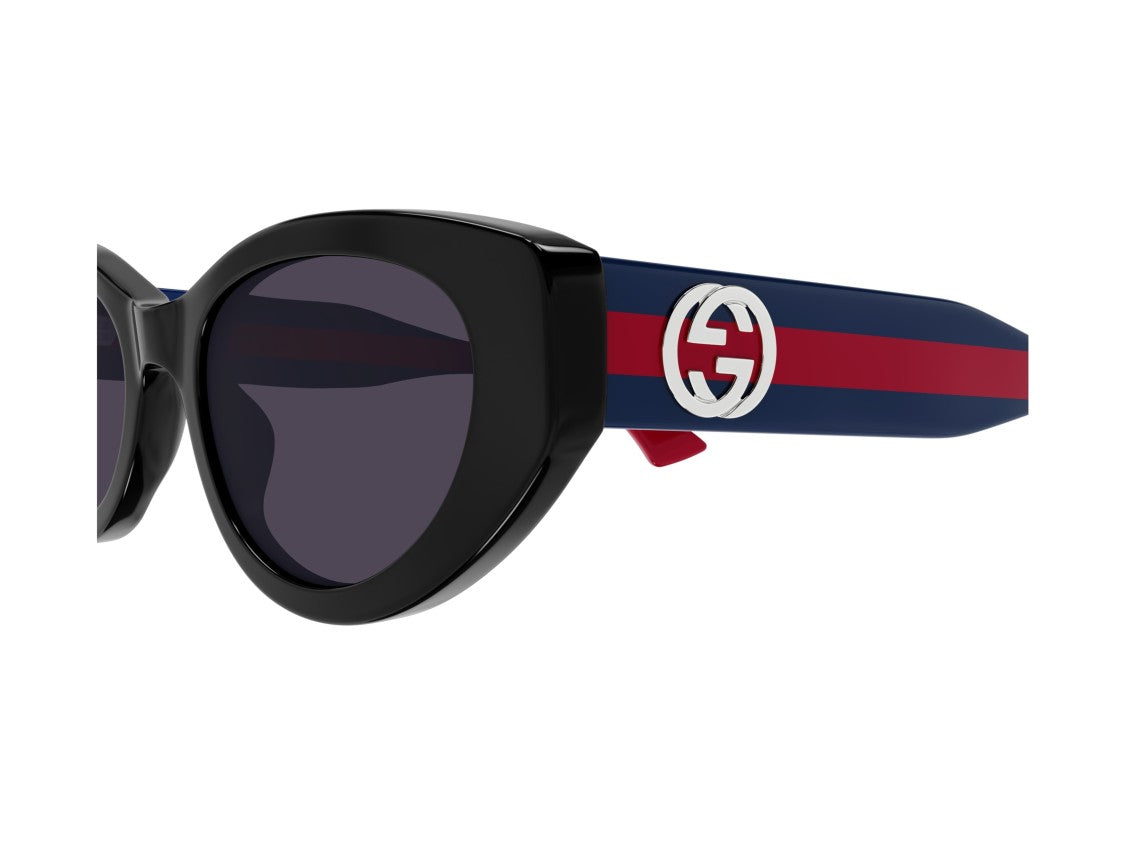 Gucci Gg1862s Striped Cat-Eye Sunglasses