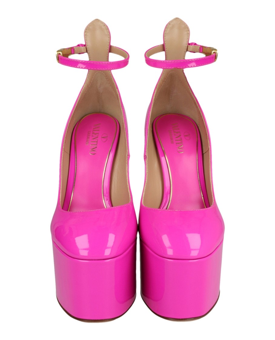 Valentino Tan-Go Platform Pumps