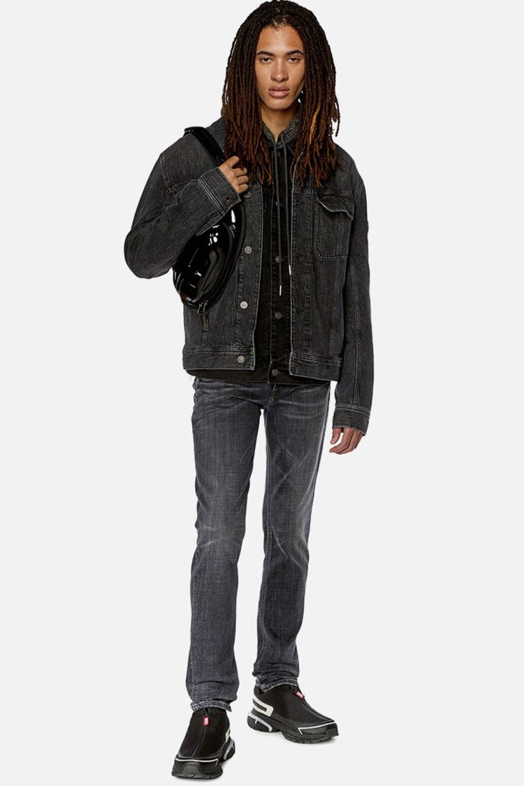 Diesel Black Cotton Jeans