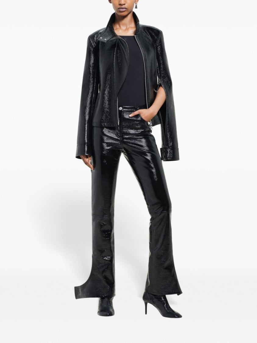 Courrèges Cropped Flared Trousers