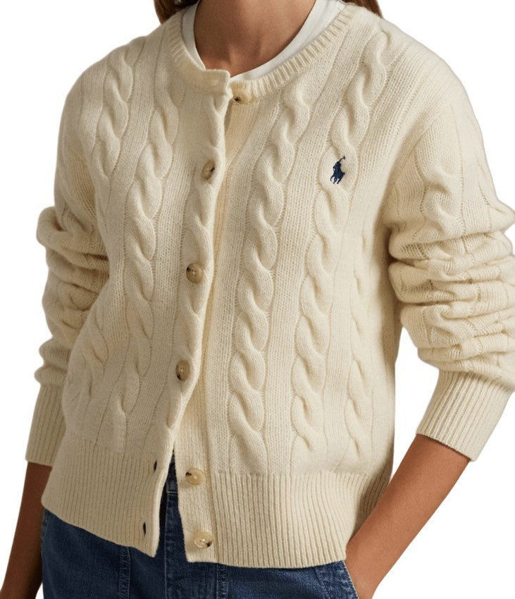 Polo Ralph Lauren Slim Fit Cable Knit Cardigan