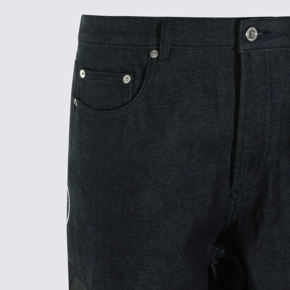 A.P.C. X Fragment Straight-Leg Dark Denim Jeans With Graphic Logo