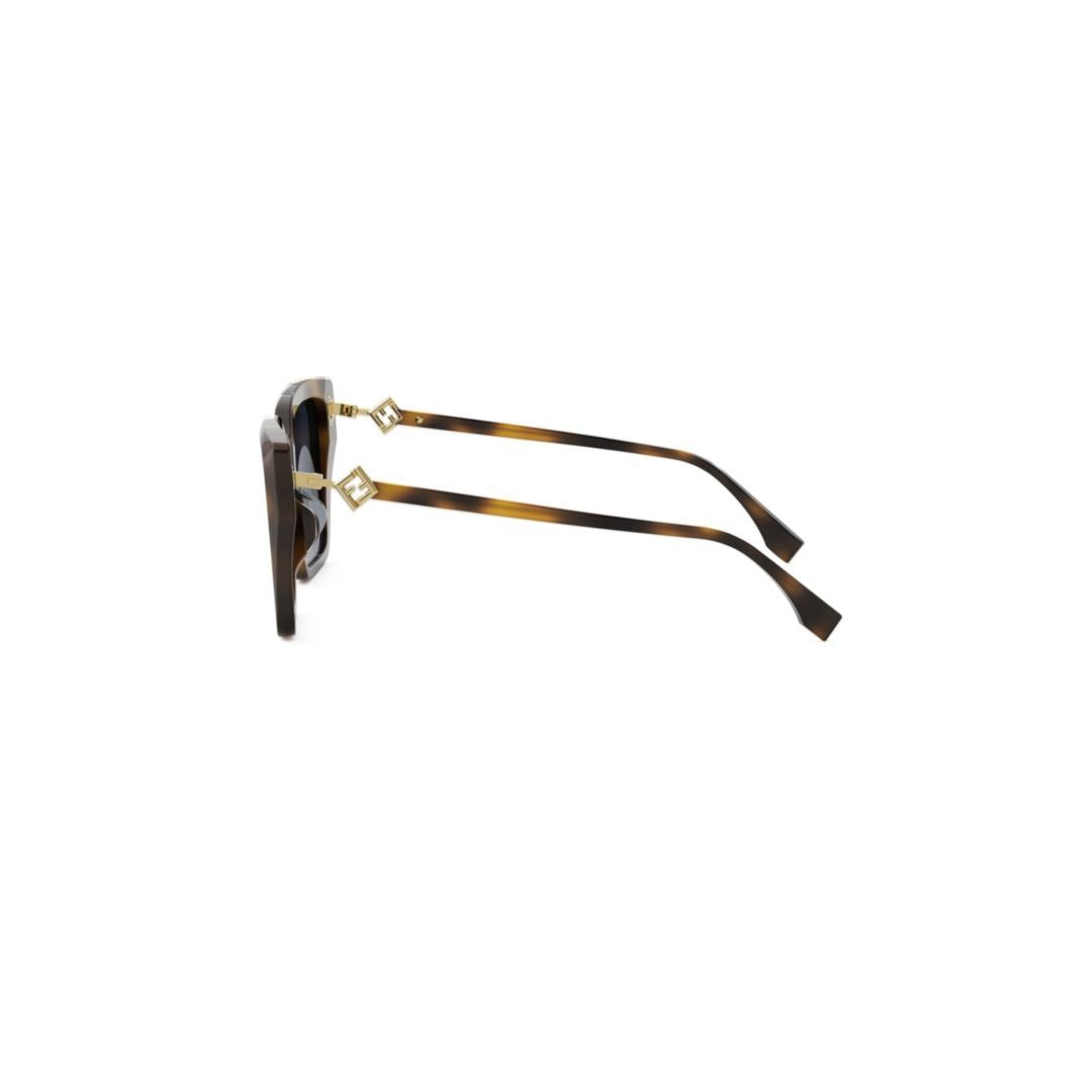Fendi Fe40161i Bold Oversized Square Sunglasses