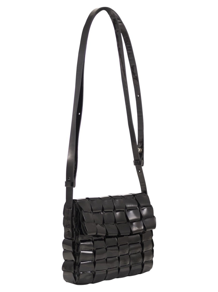 Dragon Link Pochette - Woven Leather Bag