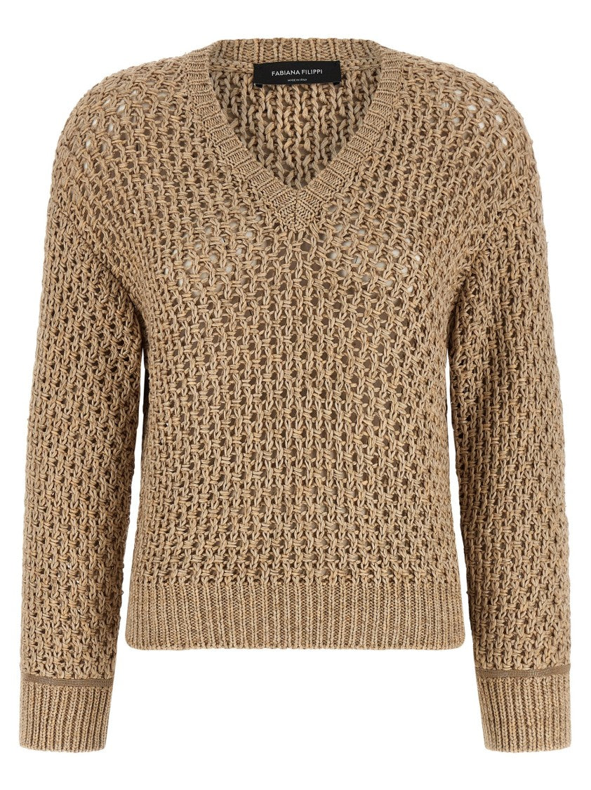 Fabiana Filippi Mouliné Yarn Sweater