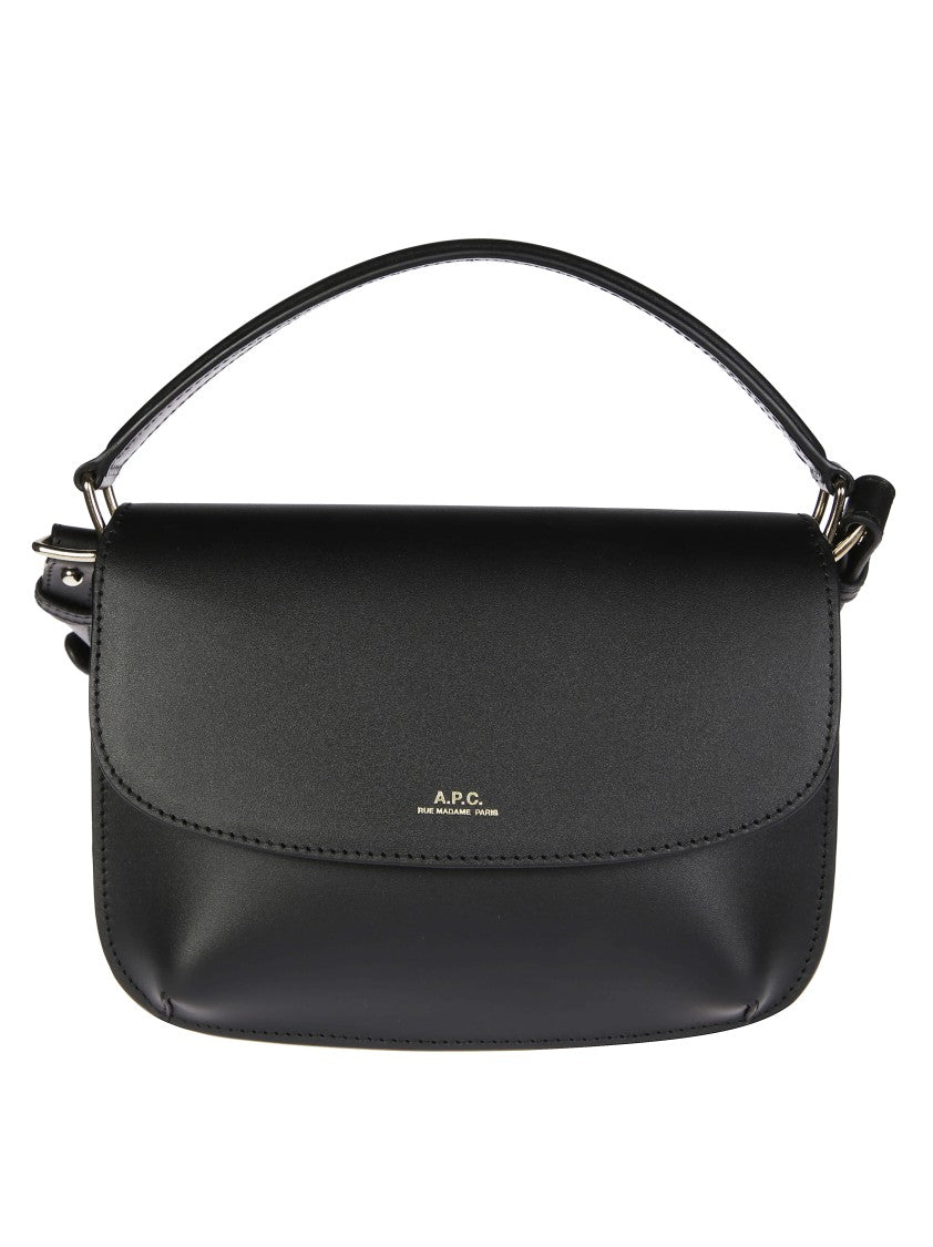 A.P.C. Structured Mini Shoulder Bag With Adjustable Strap