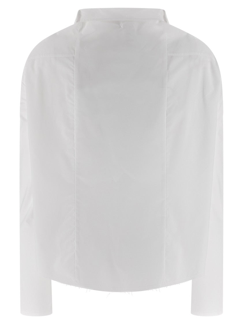 Mm6 By Maison Margiela 'Numeric Signature Mm6' Embroidered Shirt