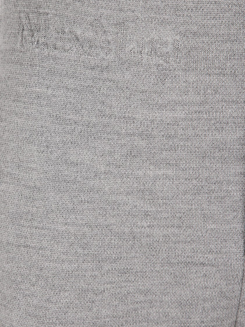 Max Mara Wide-Leg Trousers With Clean Front