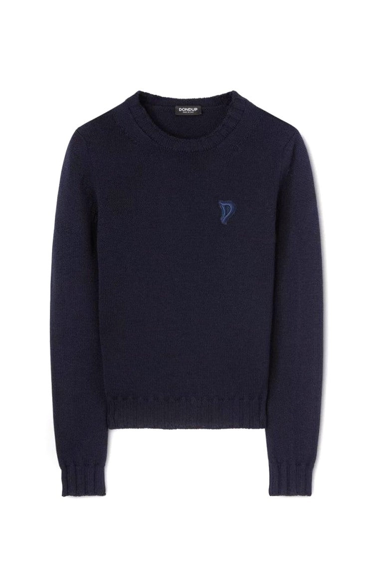 Dondup Sky Blue Knit Sweater