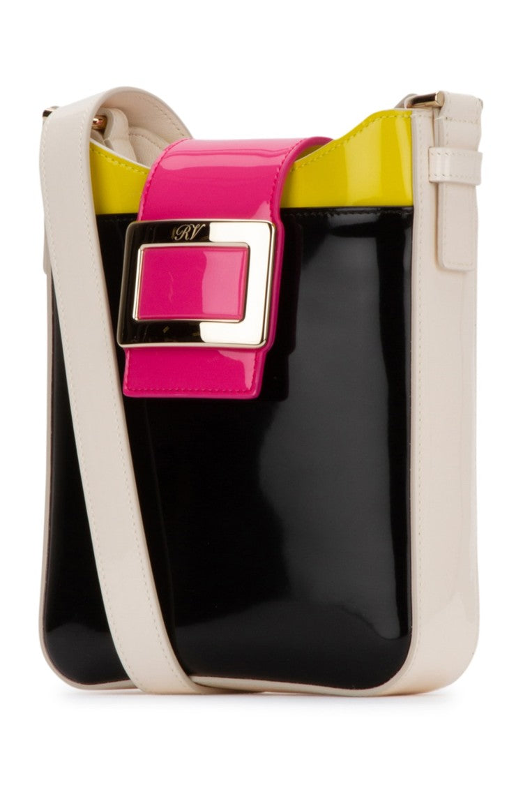 Roger Vivier Rectangular Crossbody Bag With Bold Accents