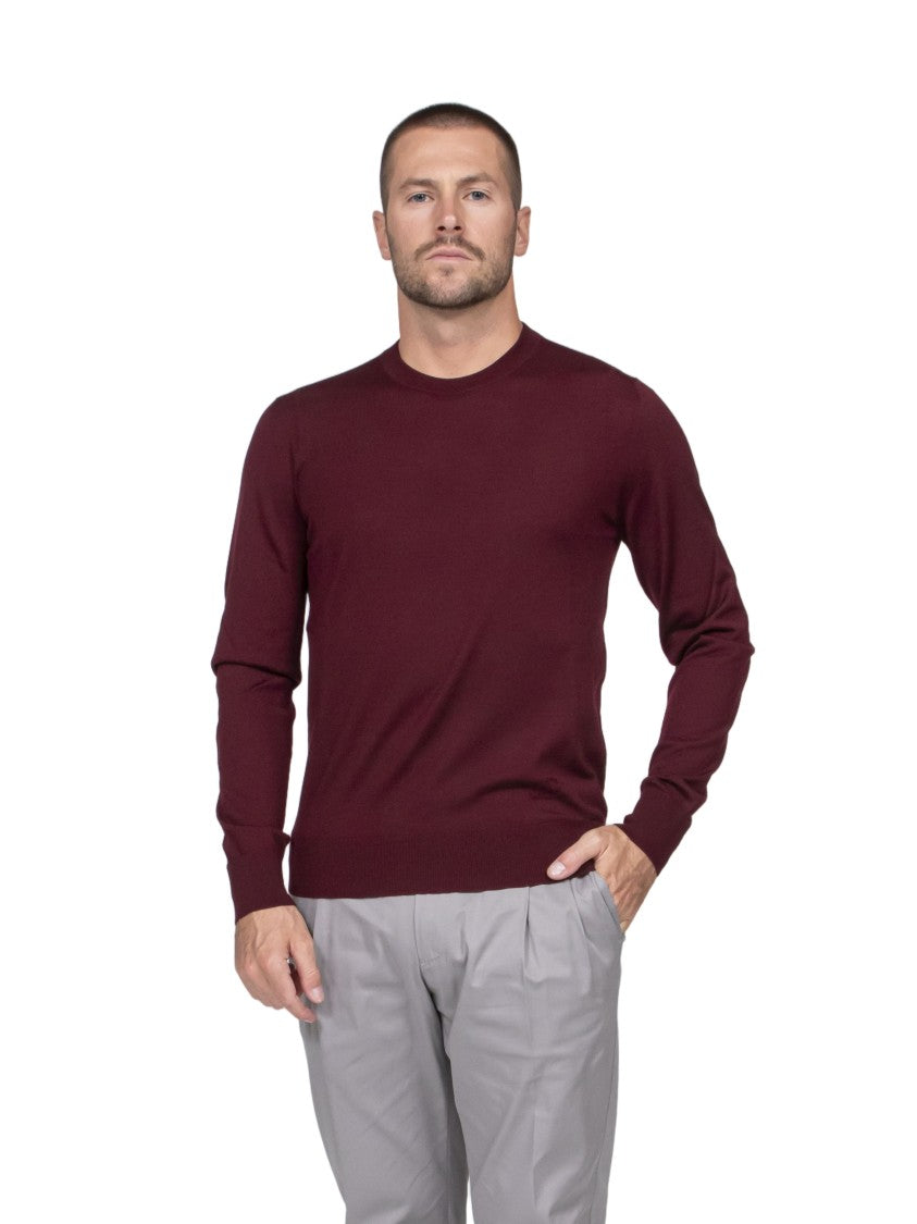 Dolce & Gabbana Maglia Girocollo Ribbed Crewneck Long-Sleeve Sweater