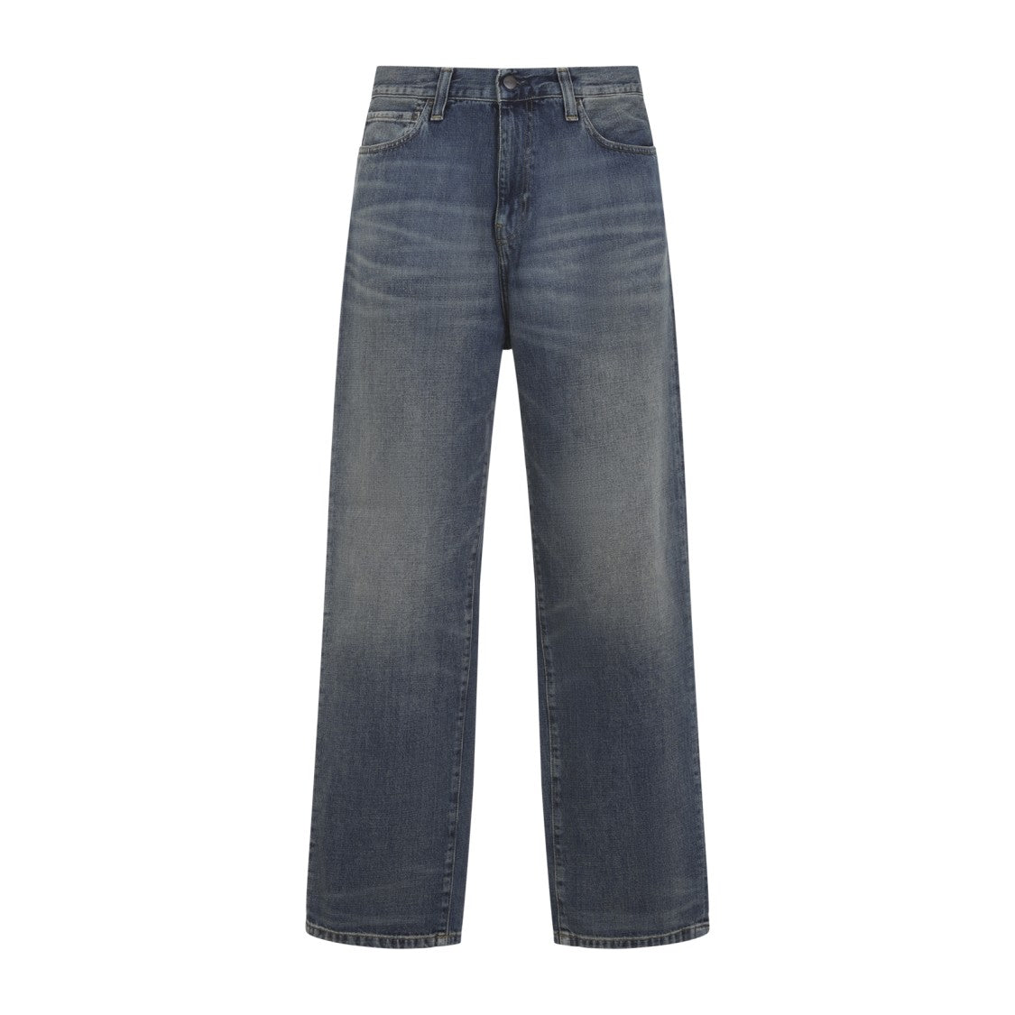 Carhartt Wip Classic Straight-Leg Trousers In Slightly Faded Blue Wash