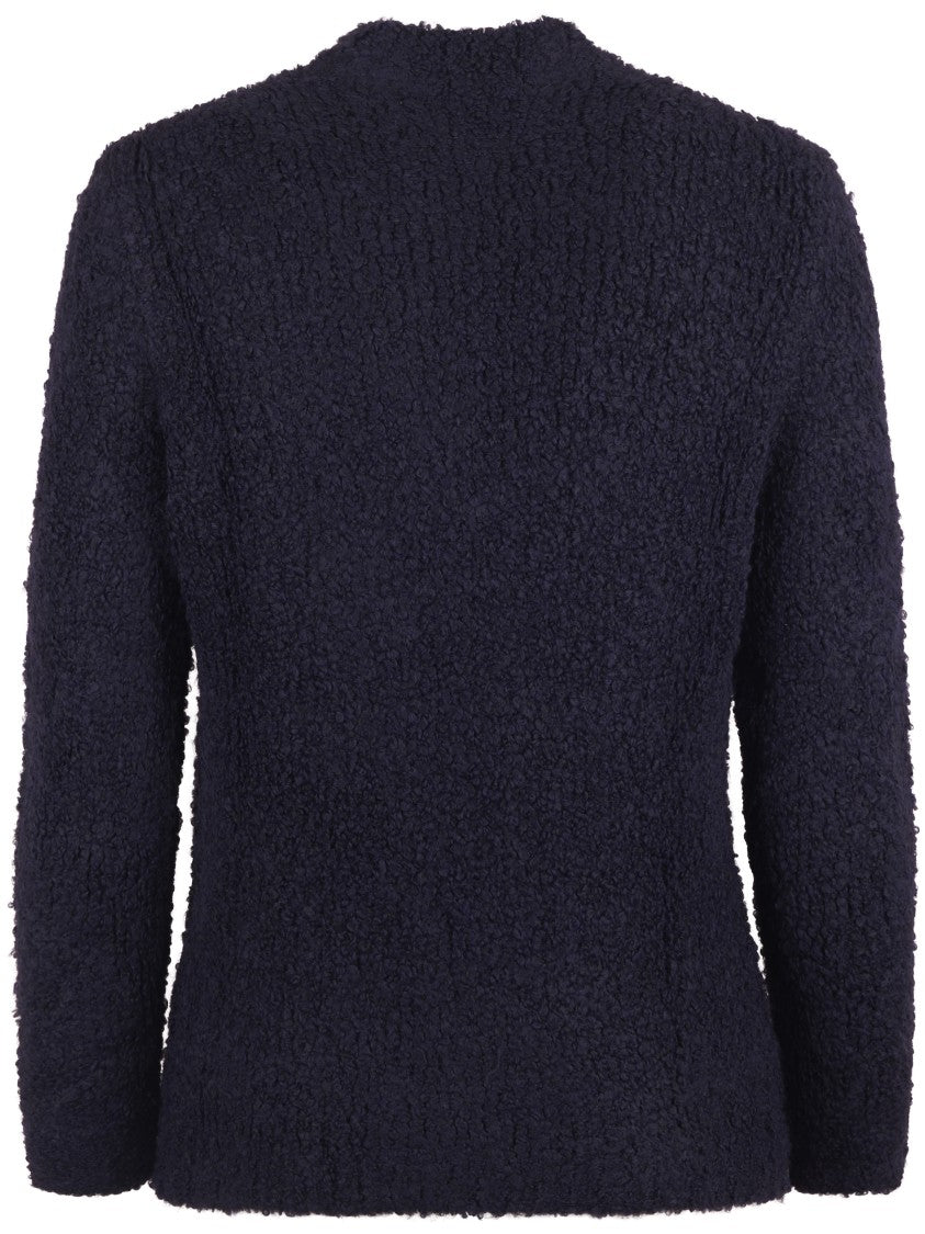 Tagliatore Classic Knit Blue Sweater