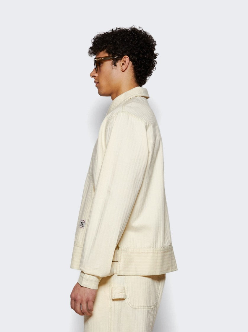 Bode Greenskeeper Knolly Brook Jacket Ivory