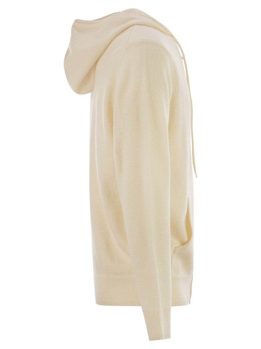 Mc2 Saint Barth Wool Cardigan With Zip