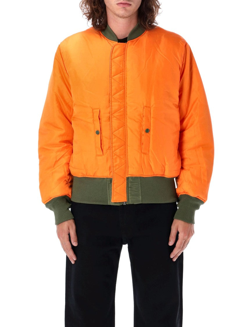 Alpha Industries Ma-1 Reversible Green Bomber Jacket