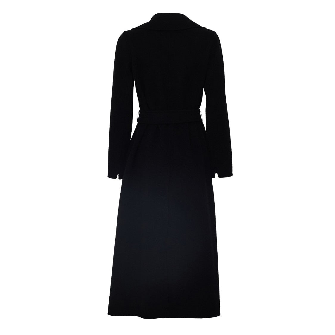 Max Mara Poldo Double Drap Pure Wool Shawl Collar Long Coat