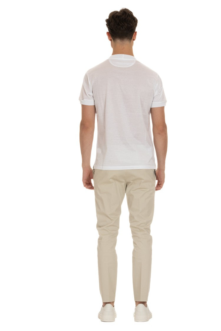 Tagliatore Mercerized Cotton T-Shirt
