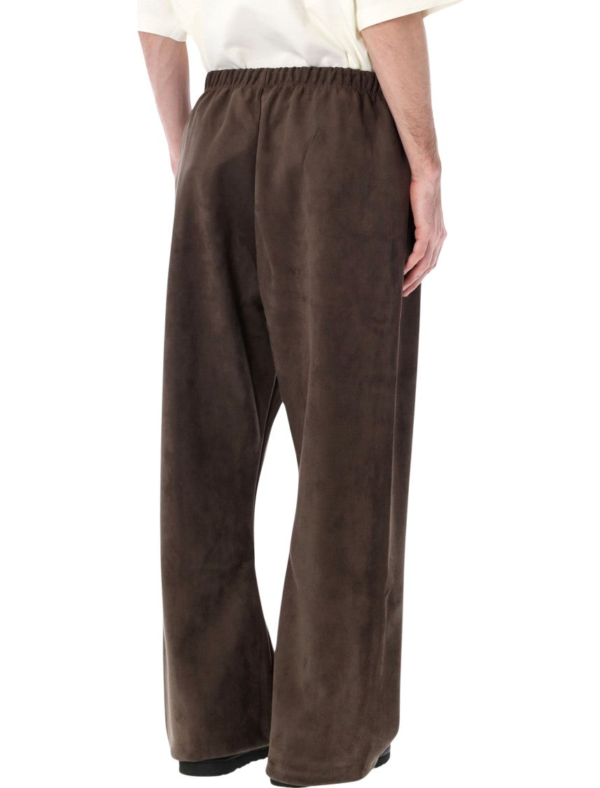 Fear Of God Suede Effect Flare Wide Leg Pants