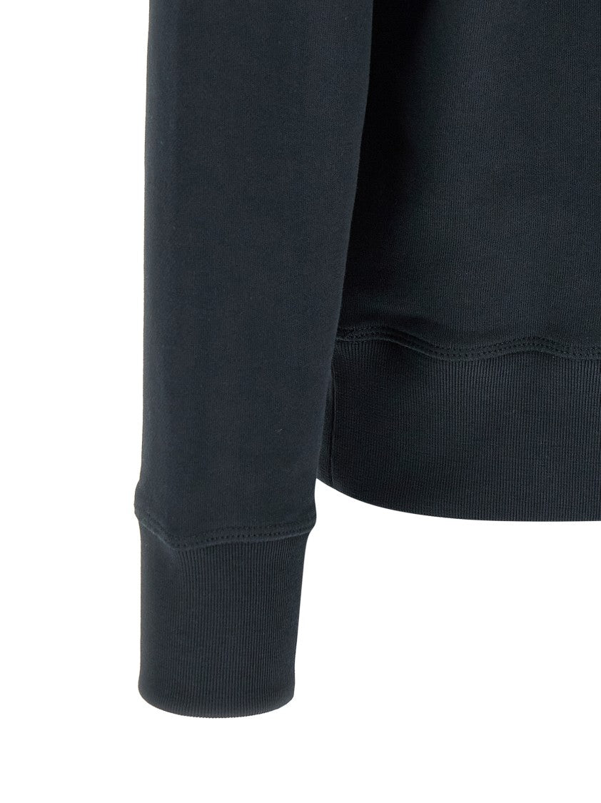 Moncler Grenoble Cotton Jersey Hoodie With Front Print