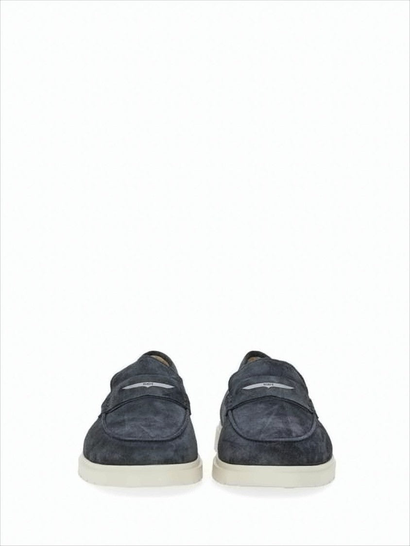 Tod's Soft Suede Leather Loafers