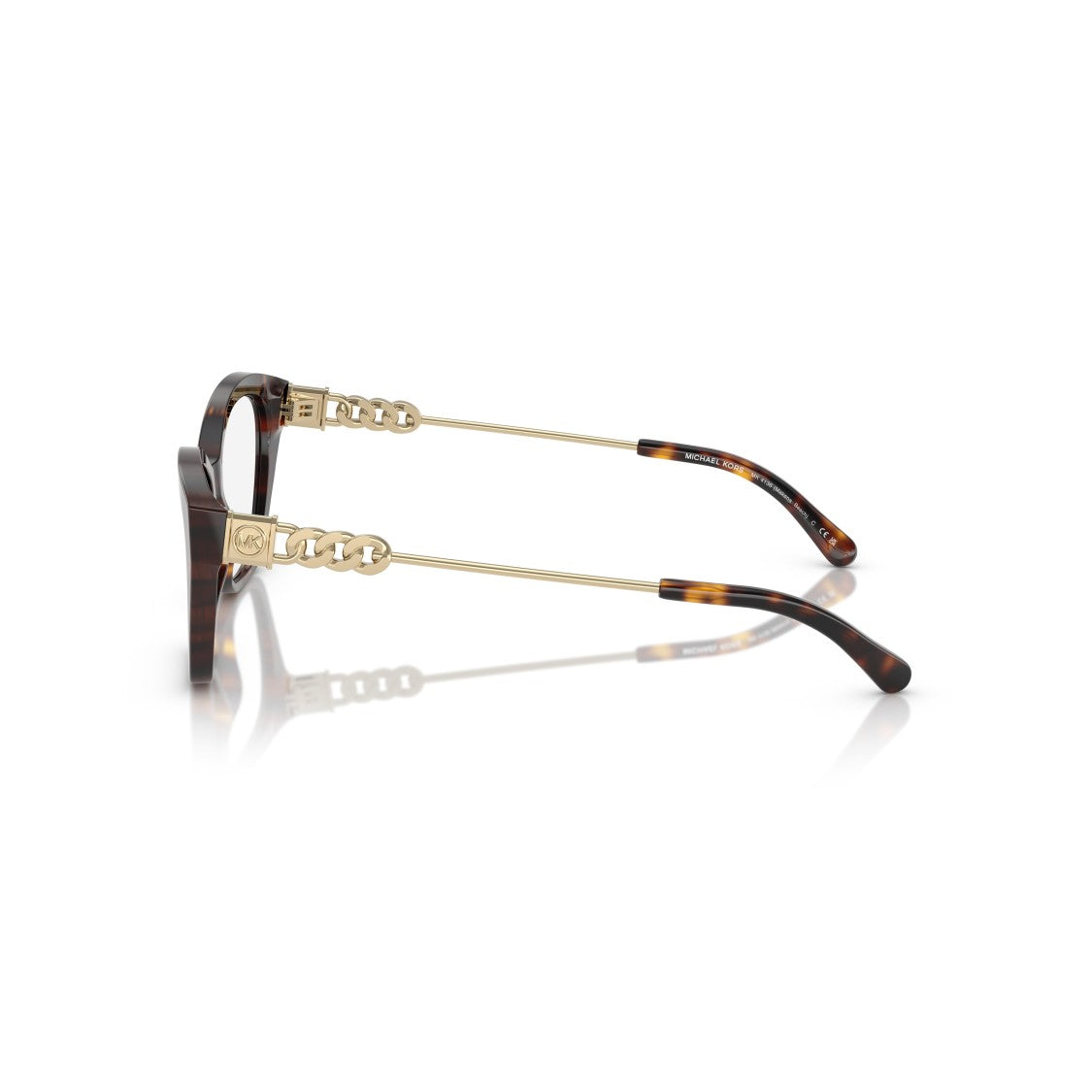 Michael Kors 0Mk4136 Cat-Eye Eyeglasses With Tortoiseshell Acetate