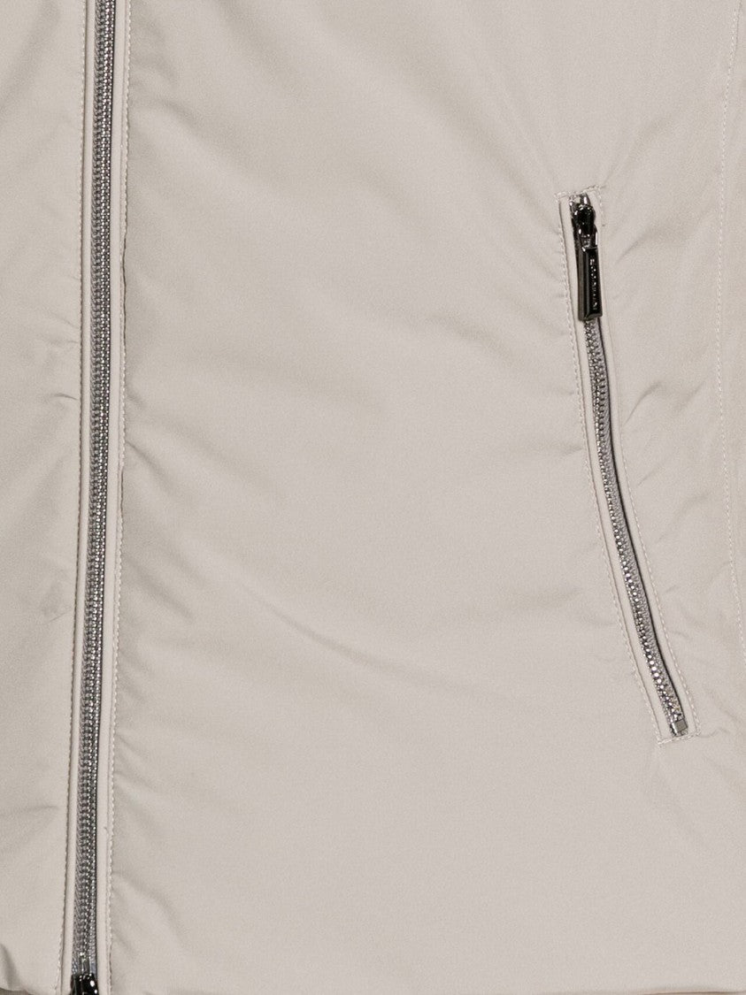 Moorer Nylon High-Collar Vest