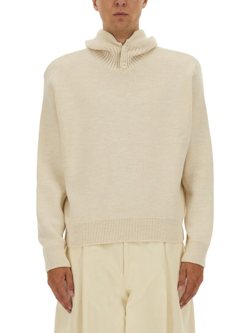 Lemaire Relaxed Fit Hooded Sweater