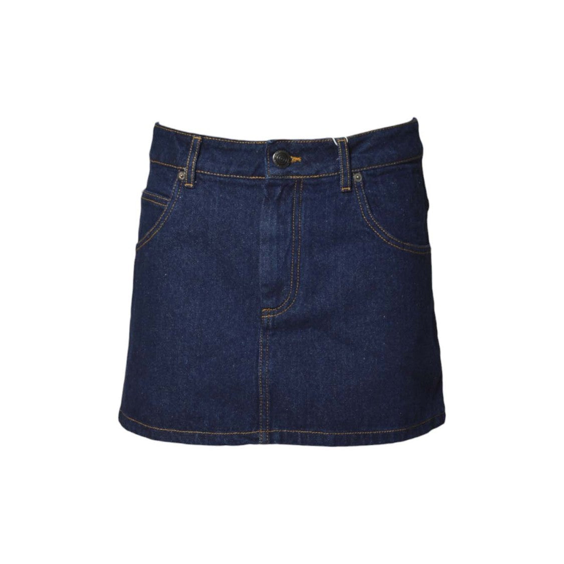 Charles Jeffrey Loverboy Mini Skirt In Blue Denim