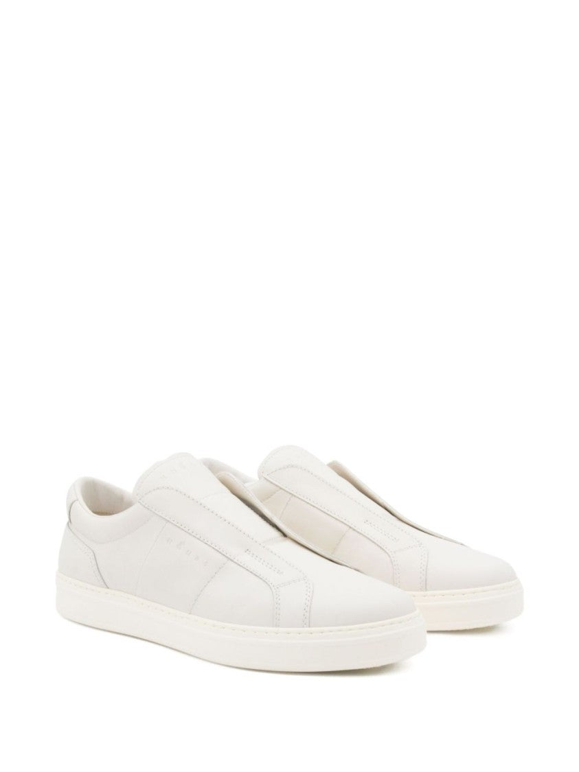 Hogan Slip-On Sneakers With Tonal Stitching And Embossed Branding