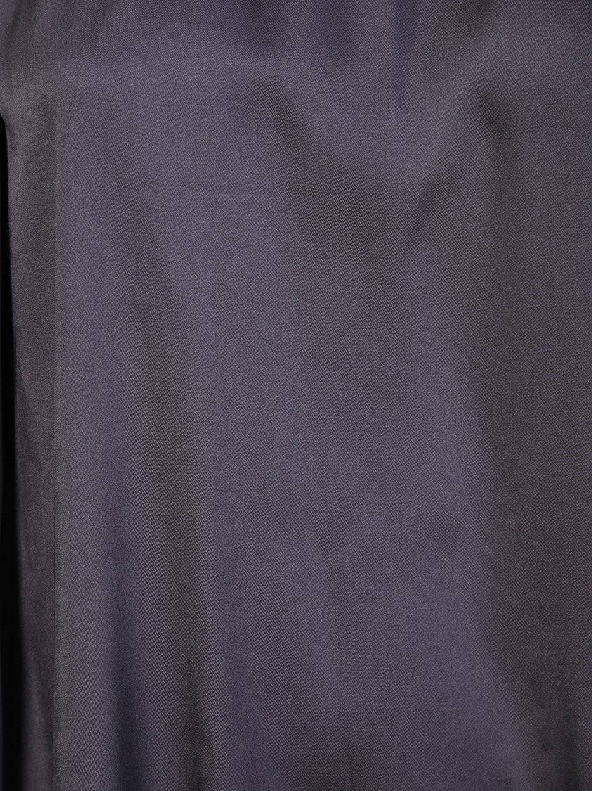 Blanca Vita Boat Neckline Black Dress