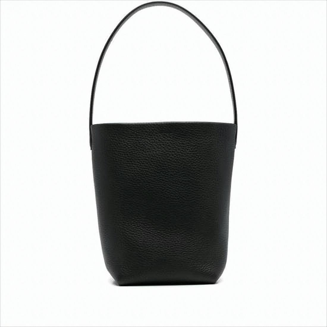 The Row Textured Calf Leather Bucket-Style Shoulder Bag