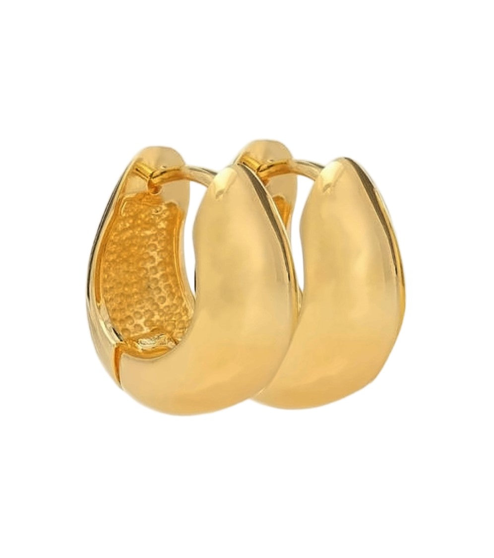 Sophie Buhai Gold Vermeil Tapered Hoop Earrings