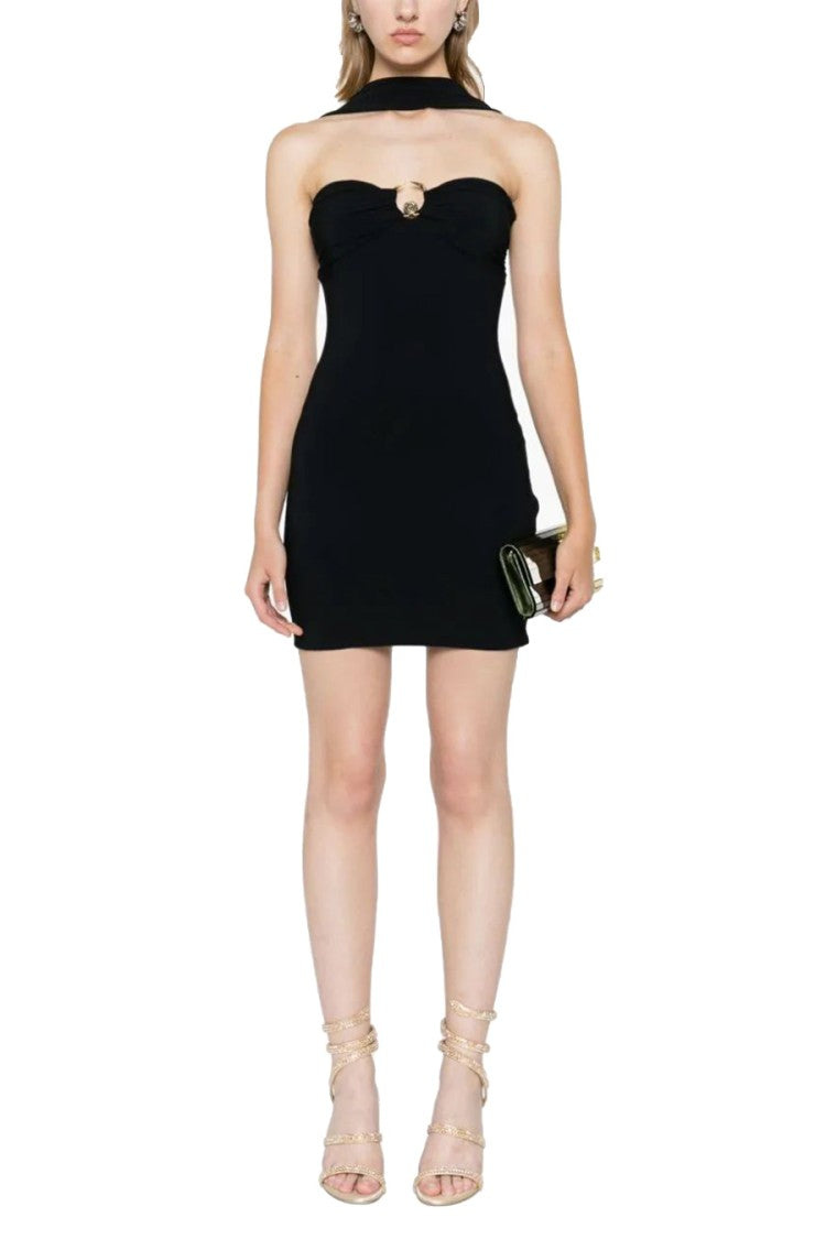 Roberto Cavalli Black Mini Dress