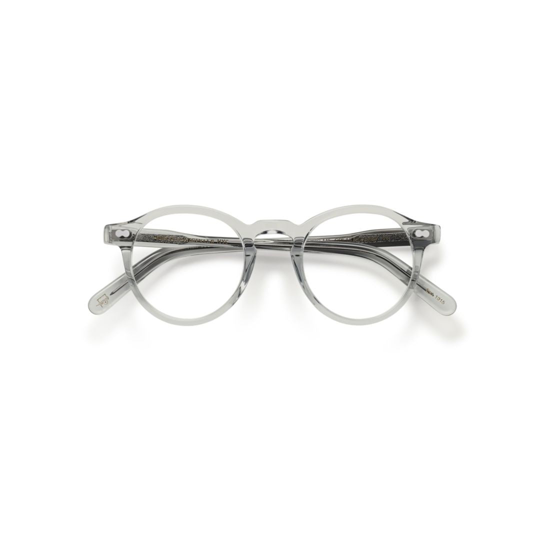 Moscot Or-Mil-O Miltzen Translucent Acetate Eyeglasses With Keyhole Bridge