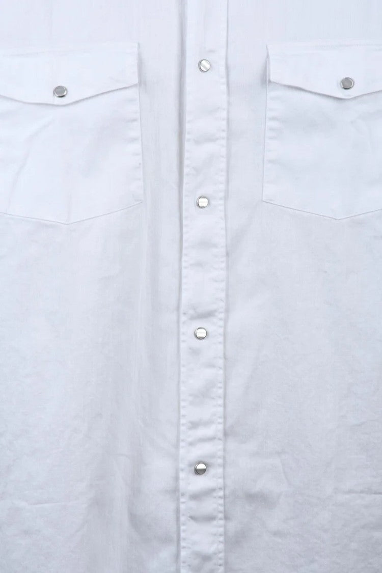 Dondup Cotton Elastane Shirt - White
