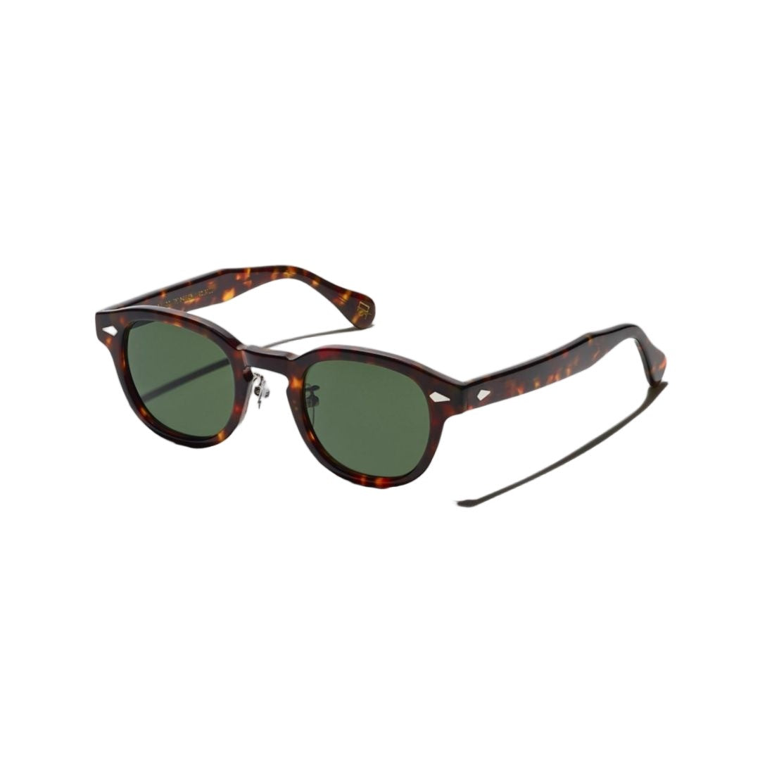 Moscot Or-Lem-S Lemtosh Sun Round Frame Tortoiseshell Acetate Sunglasses