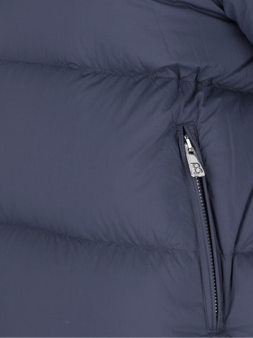 Bacon "Cloud" Blue Quilted Nylon Down Jacket