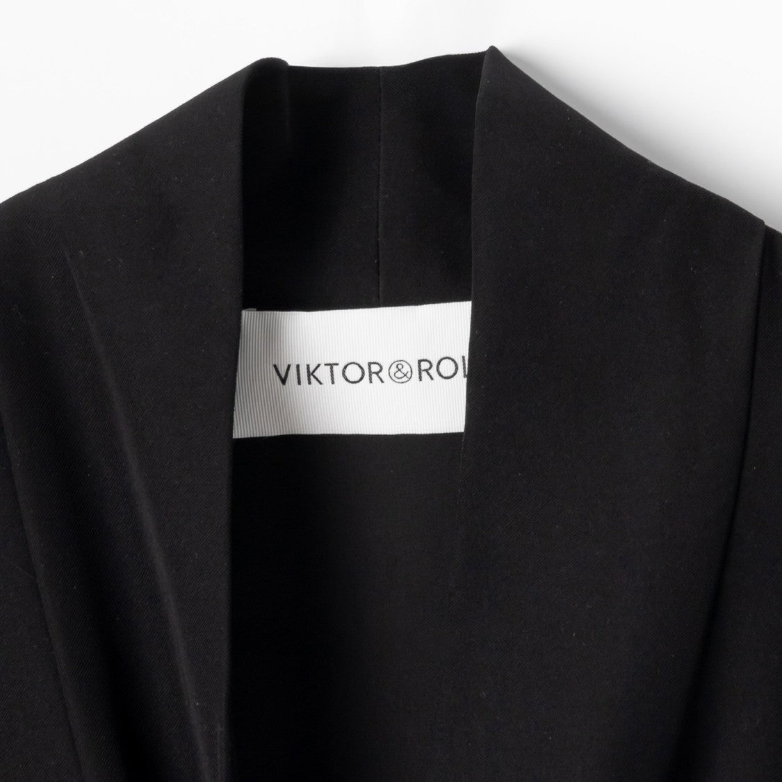 Viktor & Rolf Deep V-Neck Top With Dramatic Bow Detail