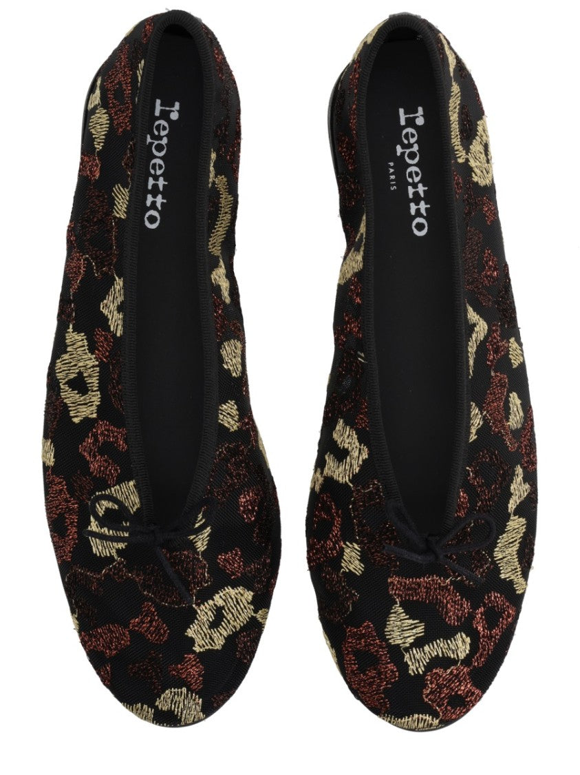 Repetto Lilouh Pointed Jacquard Flats