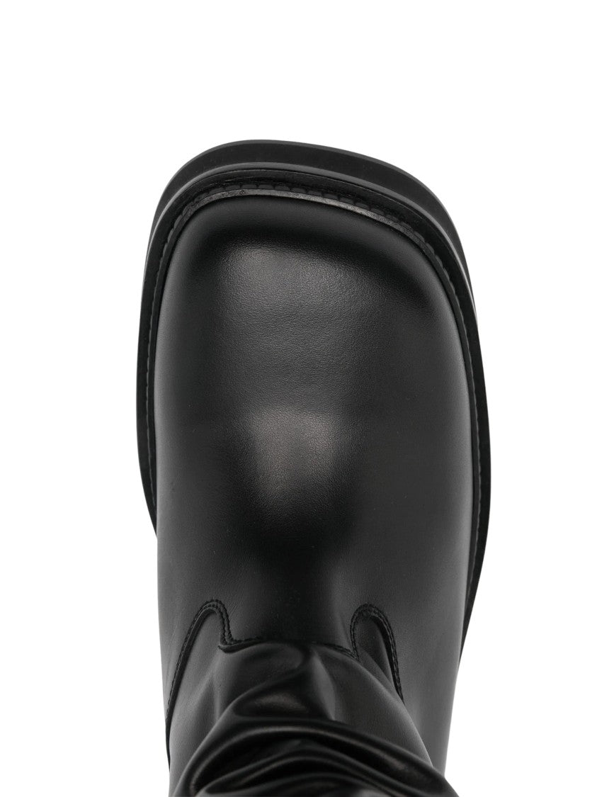The Attico New Robin Passeggiata Ruched Slouchy Boots
