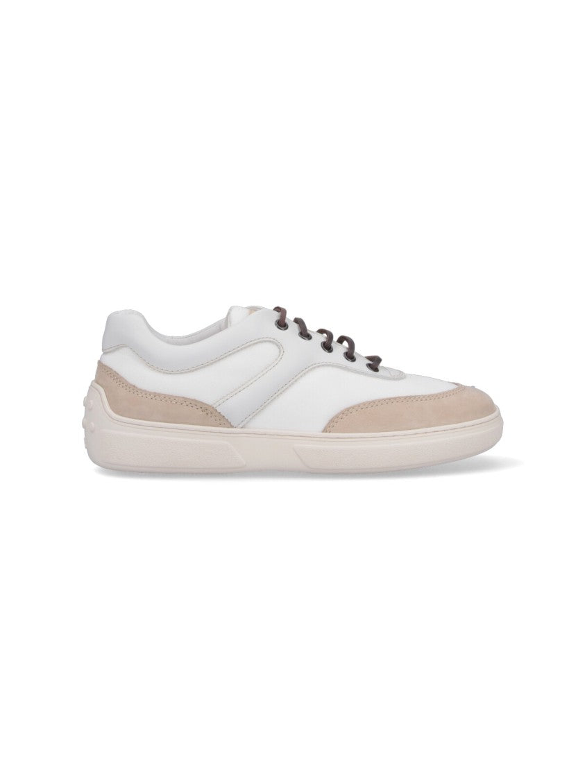 Tod's Nubuck Sneakers – White