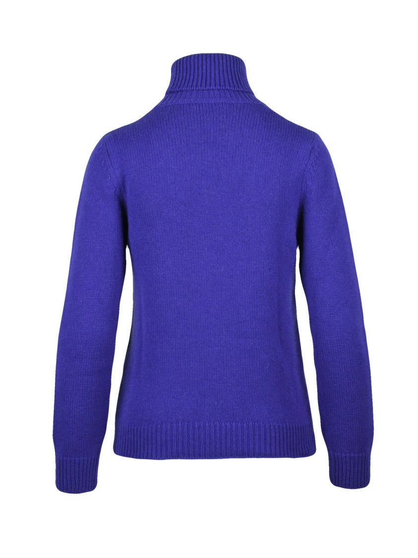 Kangra High Neck Sweater In Luxurious Wool-Cashmere Blend